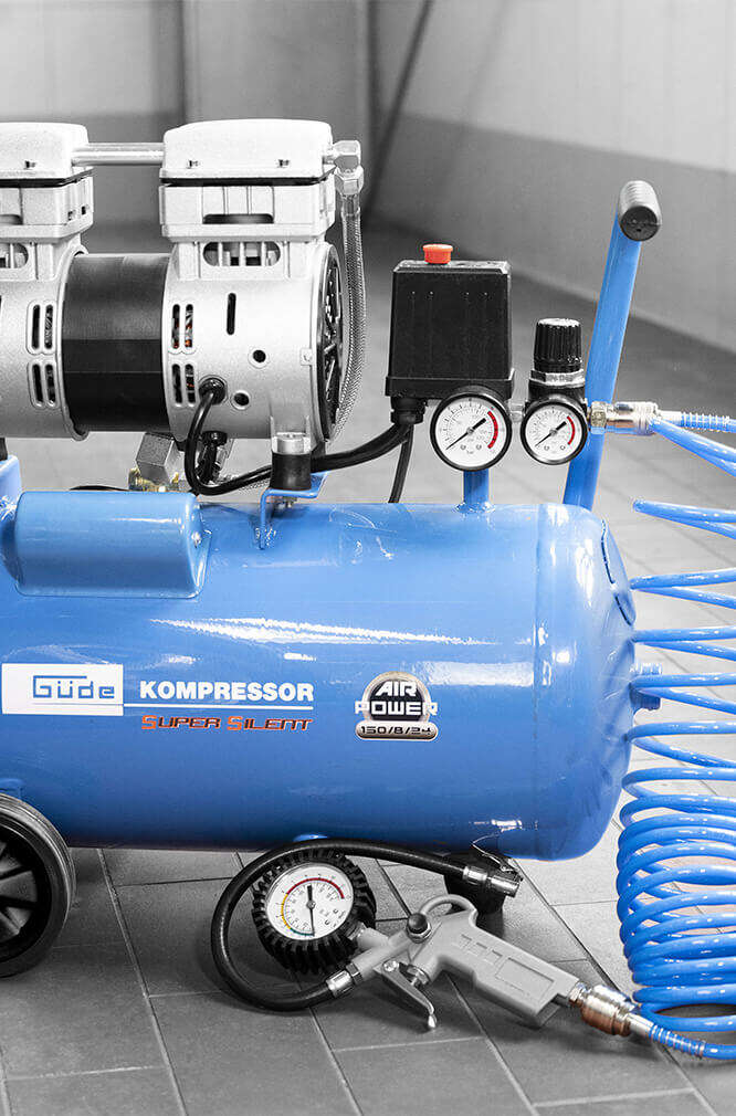 kompressor guede handwerken diy